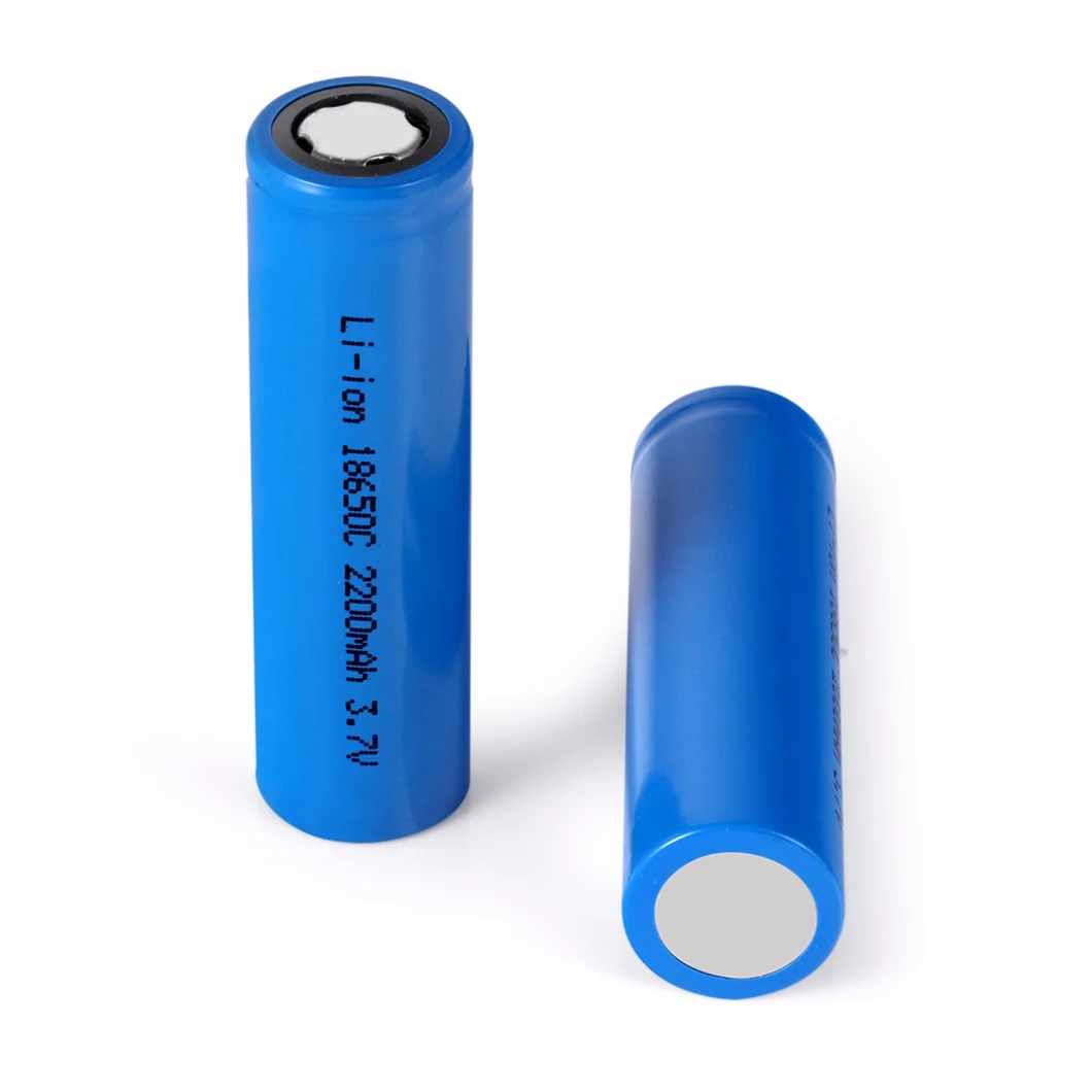 Shenzhen Factory Supply Rechargeable Lithium Li-ion Battery 18650 3.7V 2200mAh-3c Battery Cell for Power Tools