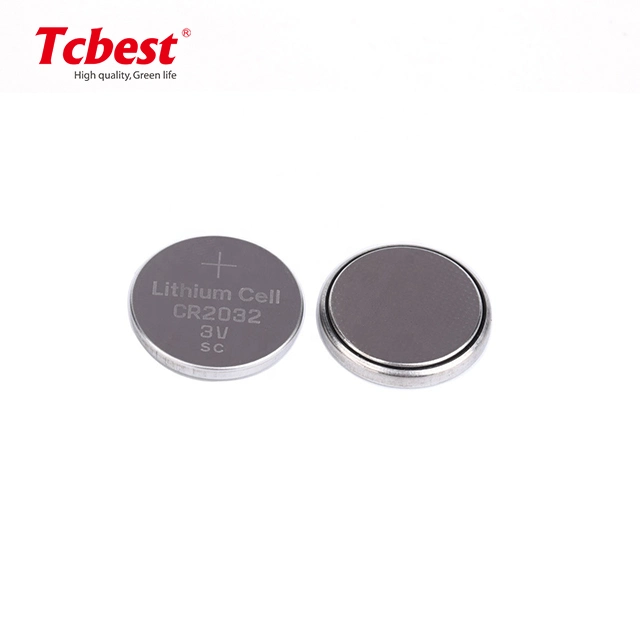 Manufacturer Price Supply Lir2032  Cr2032 Lithium Ion Battery Li-ion Rechargeable Batteries 3.6V 25mAh Button Cell for GPS Device Use 