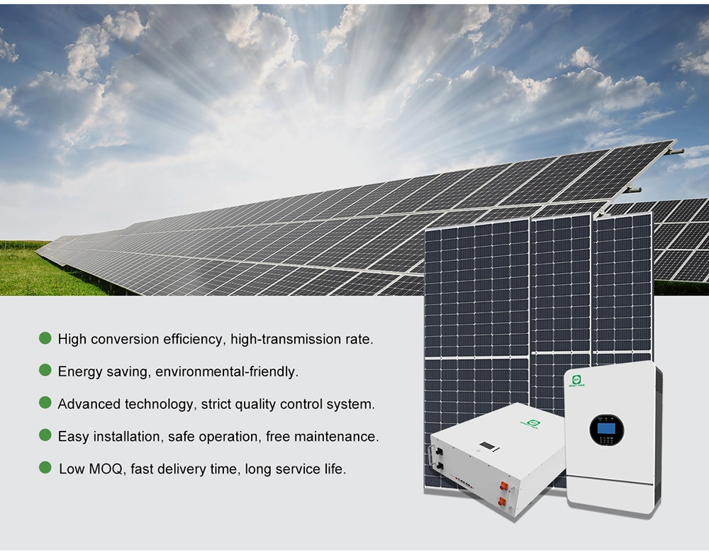 China Manufacturer 5kw off Grid Solar System with Storage Battery