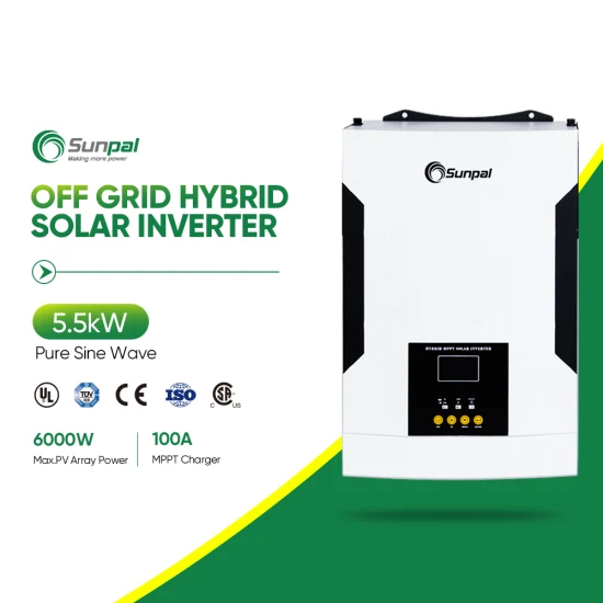Sunpal inverter solare ibrido monofase off grid 12V 24V 48V, funziona senza batteria