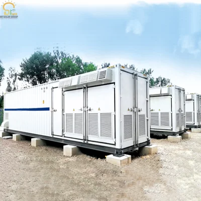 Sistema solare off-grid in container 500 kWh 1 MWh 2 MWh 5 MWh Batteria Ess