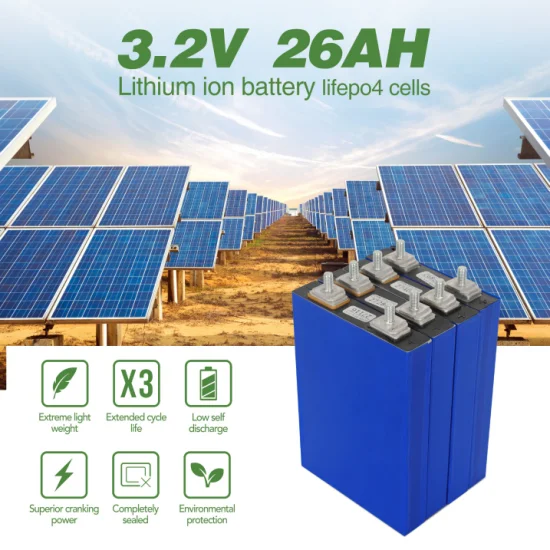 Cella di batteria prismatica LiFePO4 di alta qualità 3.2V 26Ah 50Ah 100Ah 200Ah 280Ah 302Ah Celle di batteria al litio ferro fosfato per imballaggio fai da te
