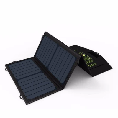 Pannello solare flessibile da 21 W con 2 caricabatterie USB 5 V