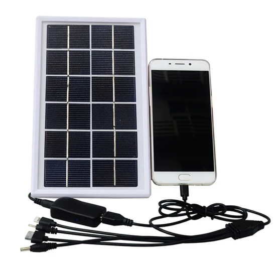 Pannello solare del modulo fotovoltaico del caricatore portatile del telefono da 5 V con uscita USB da 10 W di alta qualità da 12 anni