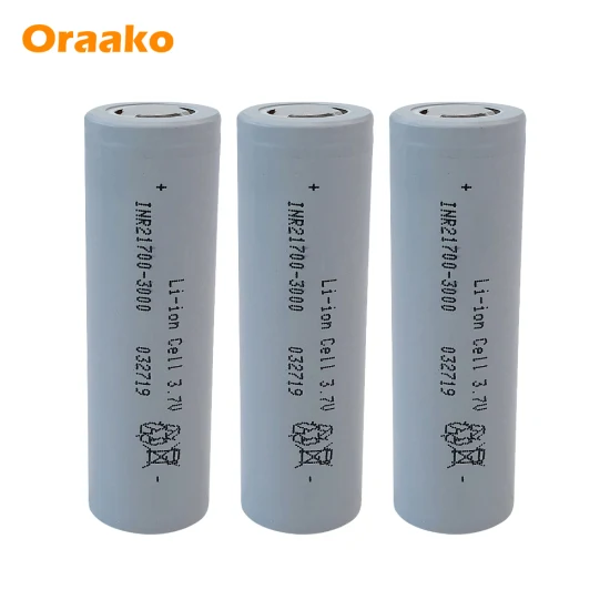 Batteria al litio ricaricabile LiFePO4 da 3,7 V 5000 mAh 21700, celle cilindriche della batteria a scarica Li-ion 4c per utensili elettrici in stock